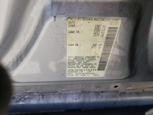 Photo 10 from auction – 2013 NISSAN ALTIMA 3.5 with VIN 1N4BL3AP1DN524334