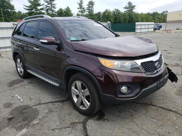 KIA SORENTO EX 2012 with VIN 5XYKU4A21CG201618 - Photo from auction