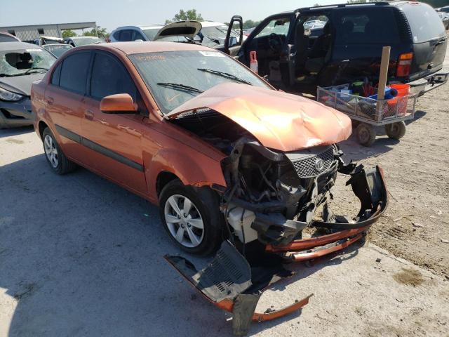 KIA RIO BASE 2009 with VIN KNADE223696457246 - Photo from auction