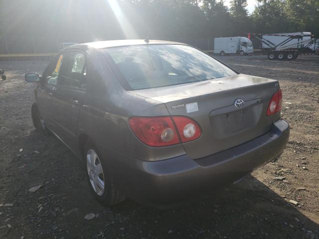 Photo 3 from auction – 2005 TOYOTA COROLLA CE with VIN 2T1BR30E95C447161