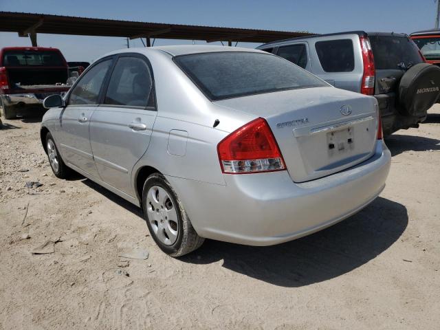 Photo 3 from auction – 2008 KIA SPECTRA EX with VIN KNAFE121385552661