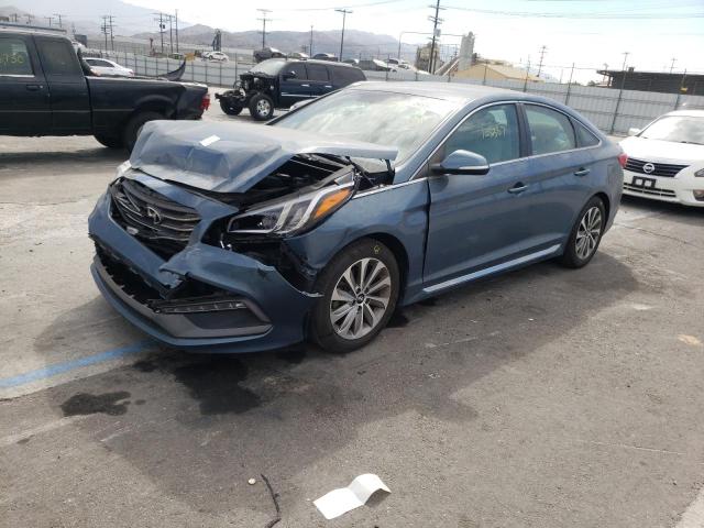 Photo 2 from auction – 2015 HYUNDAI SONATA SPO with VIN 5NPE34AF3FH096032
