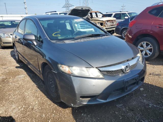 HONDA CIVIC LX 2011 with VIN 19XFA1F51BE005363 - Photo from auction