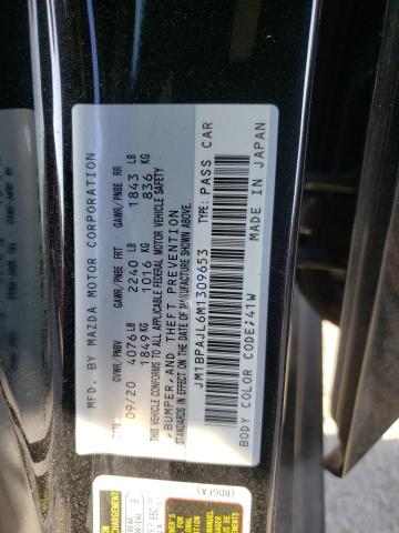 Photo 10 from auction – 2021 MAZDA 3 with VIN JM1BPAJL6M1309653