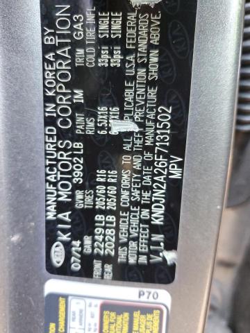 Photo 10 from auction – 2015 KIA SOUL with VIN KNDJN2A26F7131502