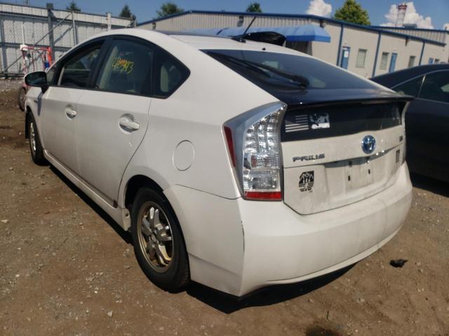 Photo 3 from auction – 2011 TOYOTA PRIUS with VIN JTDKN3DU9B0261154