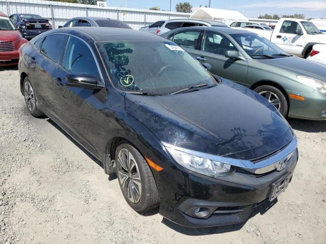 HONDA CIVIC EX 2017 with VIN 19XFC1F31HE211199 - Photo from auction