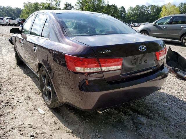 Photo 3 from auction – 2006 HYUNDAI SONATA GLS with VIN 5NPEU46F66H039961