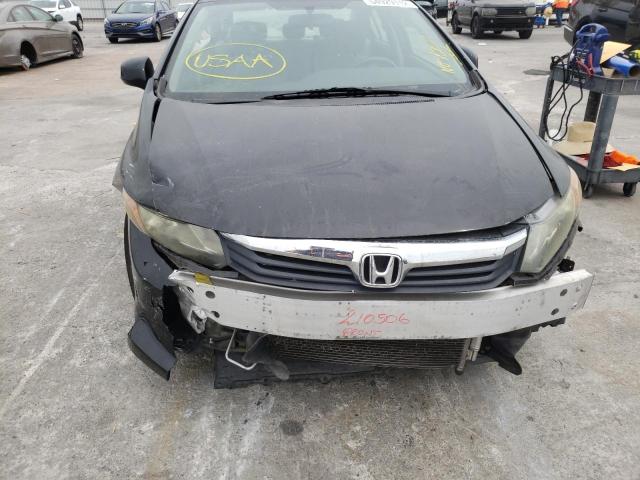 Photo 9 from auction – 2012 HONDA CIVIC LX with VIN 19XFB2F5XCE367289