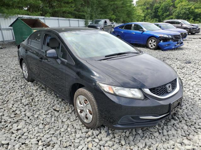 HONDA CIVIC LX 2013 with VIN 19XFB2F58DE294831 - Photo from auction