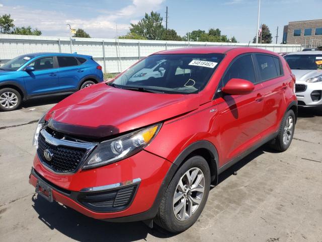Photo 2 from auction – 2015 KIA SPORTAGE L with VIN KNDPBCAC6F7757634
