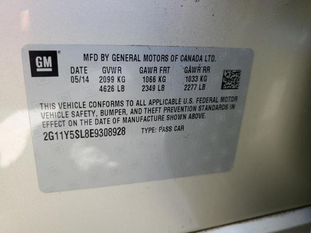 Photo 10 from auction – 2014 CHEVROLET IMPALA LS with VIN 2G11Y5SL8E9308928