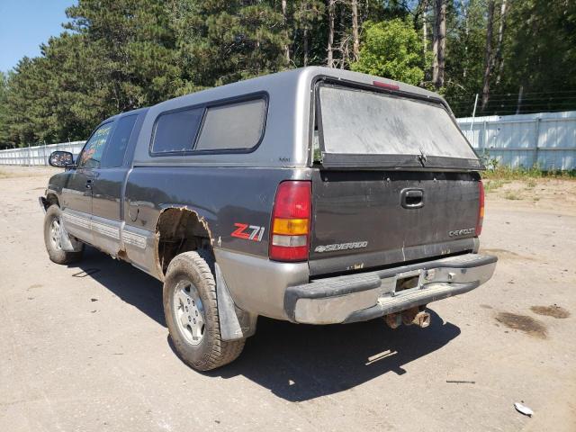 Photo 3 from auction – 2000 CHEVROLET K1500 SILV with VIN 1GCEK19T4YE135080
