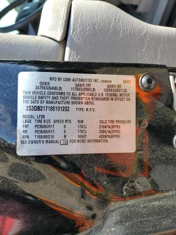 Photo 10 from auction – 2008 SUZUKI XL7 with VIN 2S3DB217186101202