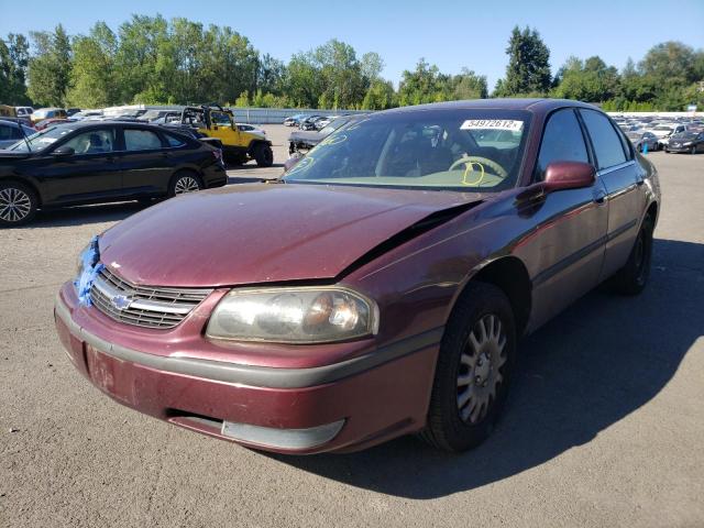Photo 2 from auction – 2004 CHEVROLET IMPALA with VIN 2G1WF52E849103492