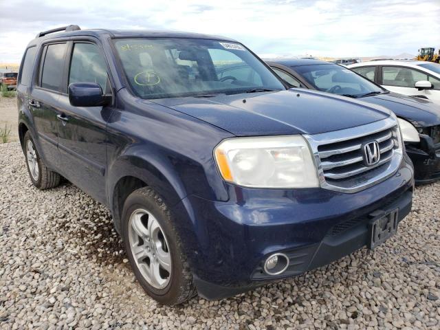 HONDA PILOT EXL 2014 with VIN 5FNYF4H5XEB048848 - Photo from auction