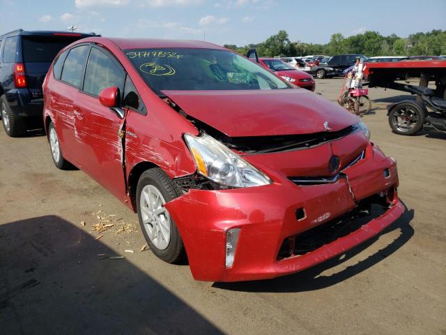 TOYOTA PRIUS V 2014 with VIN JTDZN3EU8EJ009116 - Photo from auction