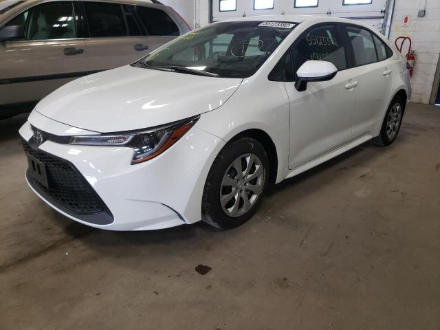 Photo 2 from auction – 2022 TOYOTA COROLLA LE with VIN 5YFEPMAE3NP305170