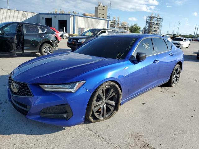 Photo 2 from auction – 2021 ACURA TLX TECH A with VIN 19UUB5F54MA005926