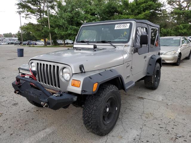 Photo 2 from auction – 2000 JEEP WRANGLER / with VIN 1J4FA49S9YP781052