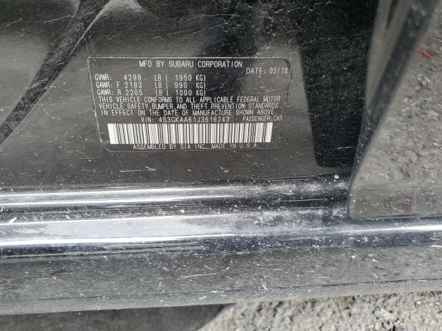 Photo 10 from auction – 2018 SUBARU IMPREZA with VIN 4S3GKAA61J3616243