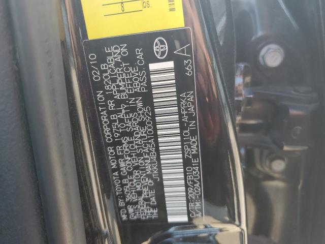 Photo 10 from auction – 2010 TOYOTA SCION XD with VIN JTKKU4B45A1000925