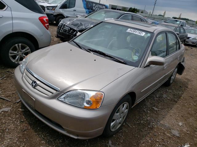 Photo 2 from auction – 2002 HONDA CIVIC EX with VIN 1HGES26702L078278