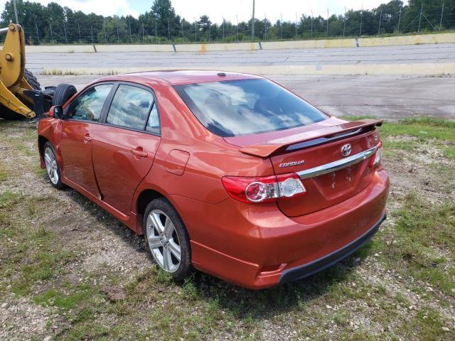 Photo 3 from auction – 2013 TOYOTA COROLLA BA with VIN 2T1BU4EE4DC090919