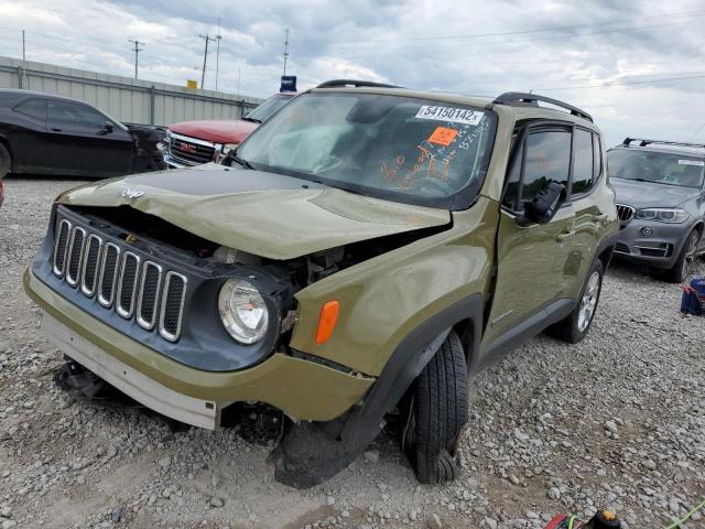 JEEP RENEGADE L 2015 with VIN ZACCJBBT0FPB29405 - Photo from auction