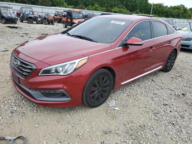 Photo 2 from auction – 2016 HYUNDAI SONATA SPO with VIN 5NPE34AF1GH319007