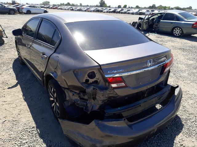 Photo 3 from auction – 2014 HONDA CIVIC EXL with VIN 19XFB2F90EE260015