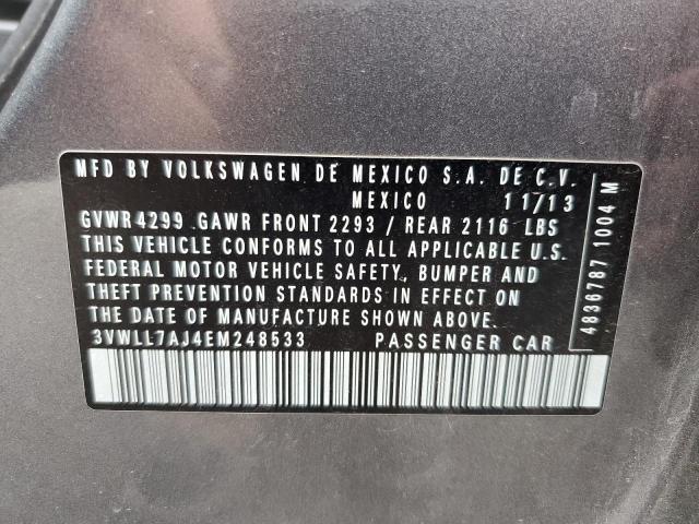 Photo 10 from auction – 2014 VOLKSWAGEN JETTA TDI with VIN 3VWLL7AJ4EM248533