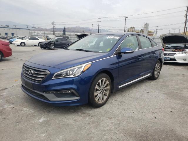 Photo 2 from auction – 2016 HYUNDAI SONATA SPO with VIN 5NPE34AF5GH407302