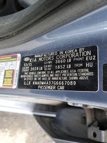 Photo 10 from auction – 2016 KIA RIO LX with VIN KNADM4A37G6667089