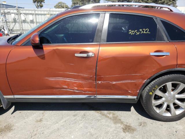 Photo 9 from auction – 2006 INFINITI FX35 with VIN JNRAS08U96X105402