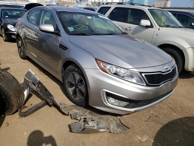 KIA OPTIMA HYB 2013 with VIN KNAGM4AD4D5043581 - Photo from auction