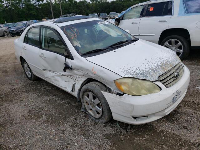 TOYOTA COROLLA CE 2003 with VIN 1NXBR32E63Z083595 - Photo from auction