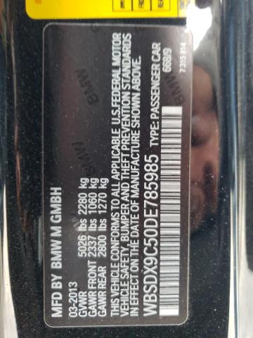 Photo 10 from auction – 2013 BMW M3 with VIN WBSDX9C50DE785985
