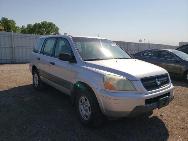 Photo 1 from auction – 2005 HONDA PILOT LX with VIN 2HKYF18105H514249
