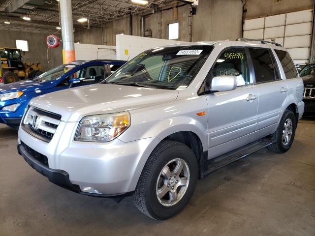 Photo 2 from auction – 2006 HONDA PILOT EX with VIN 2HKYF184X6H505036