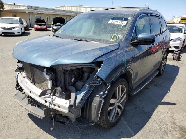 Photo 2 from auction – 2016 HONDA PILOT ELIT with VIN 5FNYF6H04GB127158