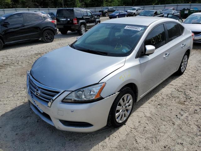 Photo 2 from auction – 2013 NISSAN SENTRA S with VIN 3N1AB7AP7DL700600