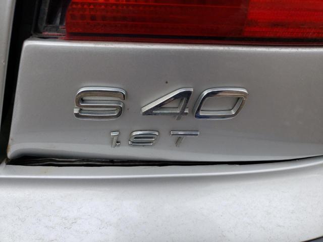 Photo 9 from auction – 2002 VOLVO S40 1.9T with VIN YV1VS29542F800496