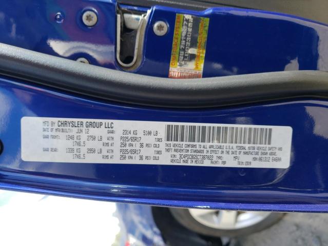 Zdjęcie 10 z aukcji – 2012 DODGE JOURNEY SX z VIN 3C4PDCBG5CT387022
