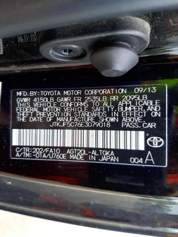 Photo 10 from auction – 2014 TOYOTA SCION TC with VIN JTKJF5C76E3079018
