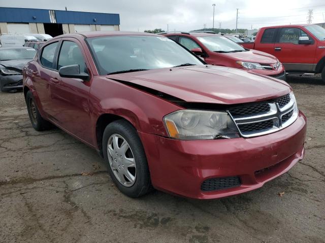 DODGE AVENGER SE 2014 with VIN 1C3CDZAG6EN218315 - Photo from auction