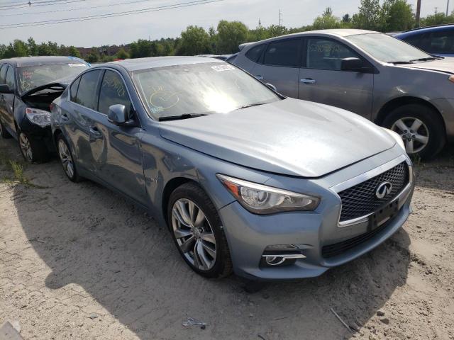 INFINITI Q50 PREMIU 2017 with VIN JN1EV7AR1HM834055 - Photo from auction