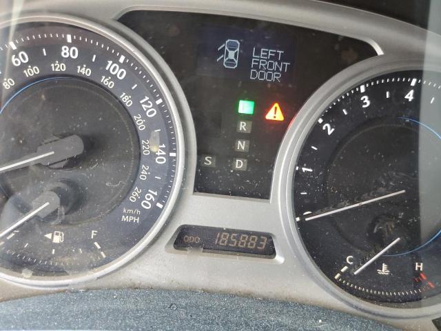 Photo 8 from auction – 2009 LEXUS IS 250 with VIN JTHCK262795031367