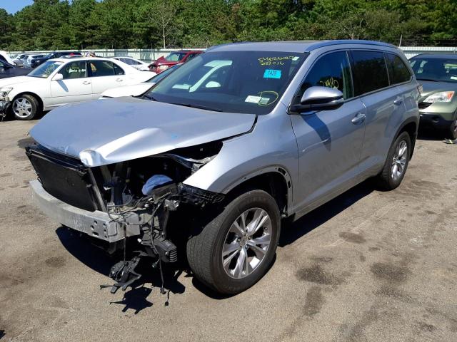 Photo 2 from auction – 2015 TOYOTA HIGHLANDER with VIN 5TDJKRFH2FS223016