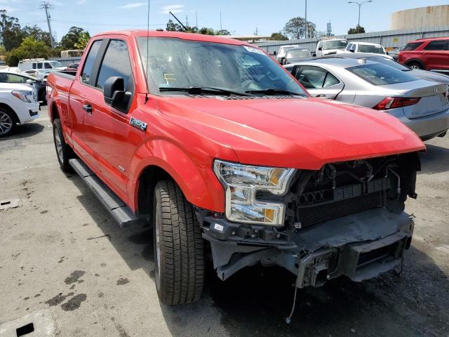 FORD F150 SUPER 2017 with VIN 1FTEX1CP5HKC36174 - Photo from auction